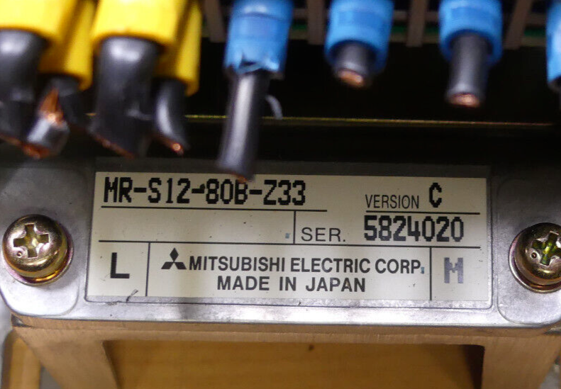 Mitsubishi  MR-S12-80B-Z33+BN634A275G5I+BN634A645G5I+BN634E285G5I s.Bilder