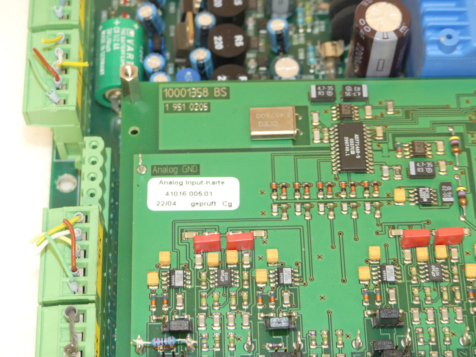 Rawe CTH001C CPU Board PCB Platine 10000430 MIT Analog input karte 4101600501