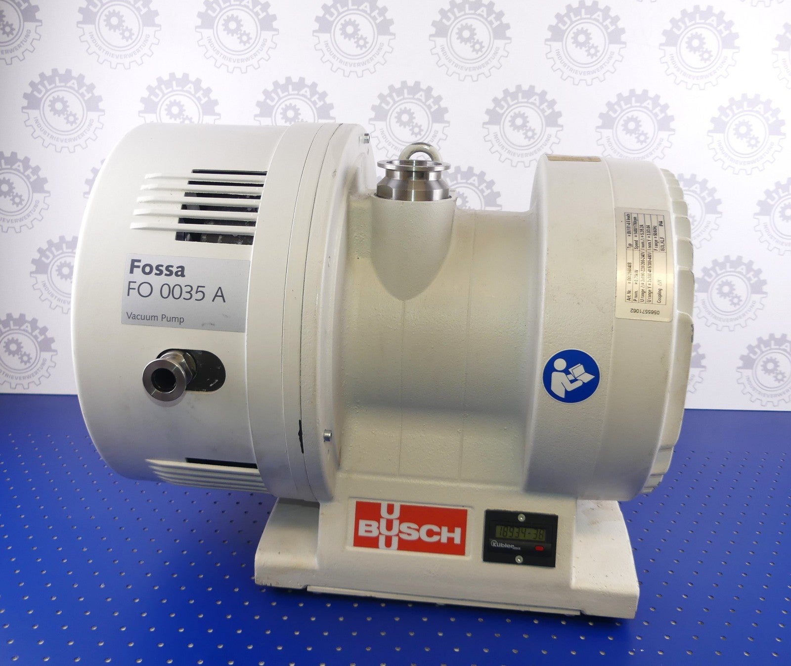 BUSCH Vacuum pump FOSSA FO 0035 A 0E0 BU181-46 LEDS B.j 2020