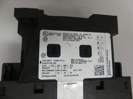 Siemens Sirius 3RT2026-2KB40