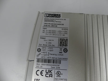 Phoenix Contact TRIO-PS-2G/3AC/24DC/20