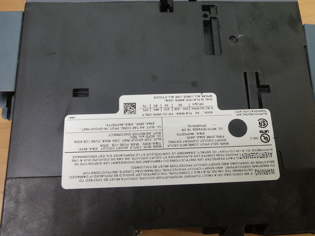 SIEMENS SIRIUS 3RV2031-4RA15 Leistungsschalter