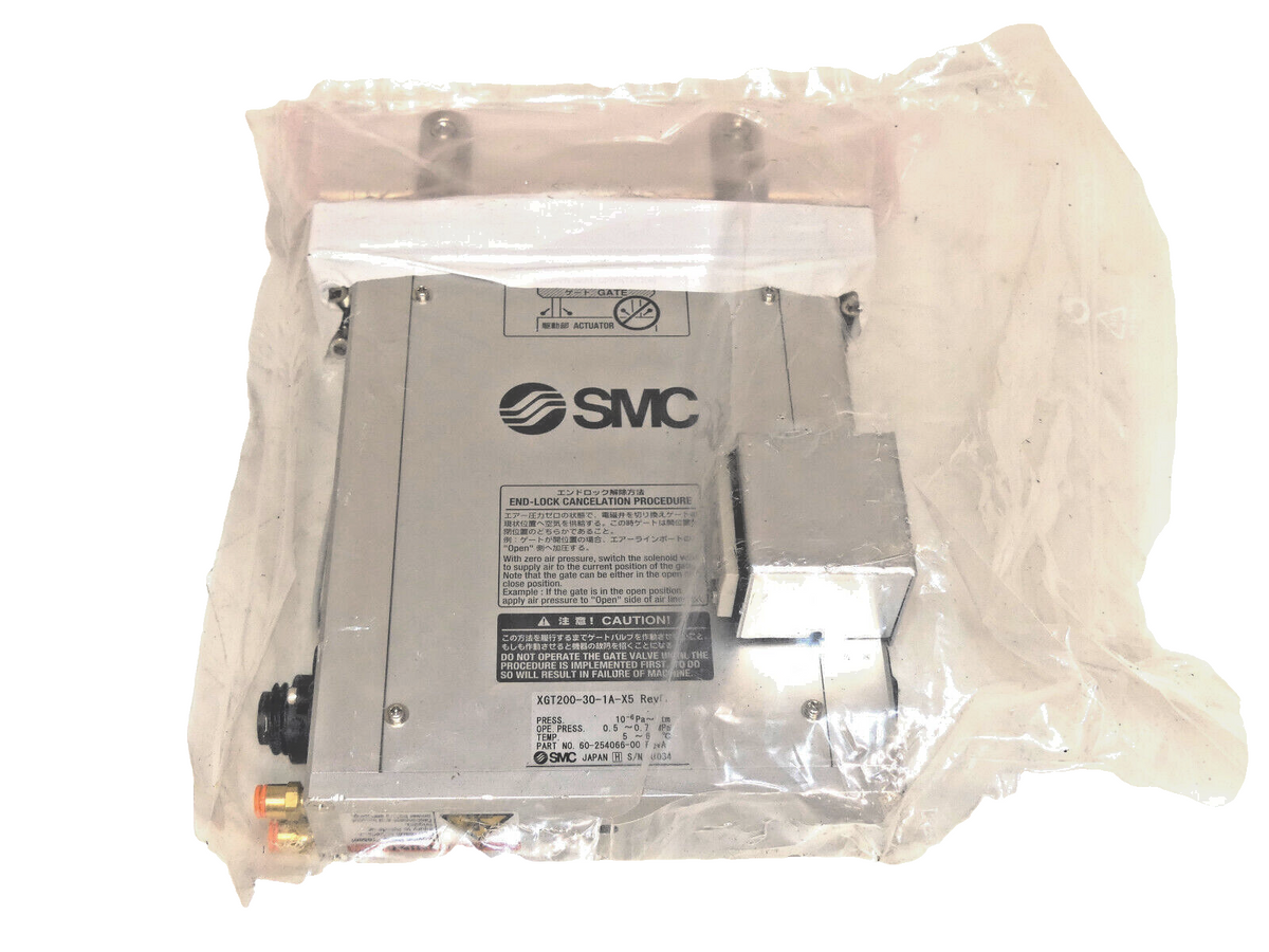 SMC L-MOTION SCHLITZVENTIL XGT200-30-1A-X5 Rev. C