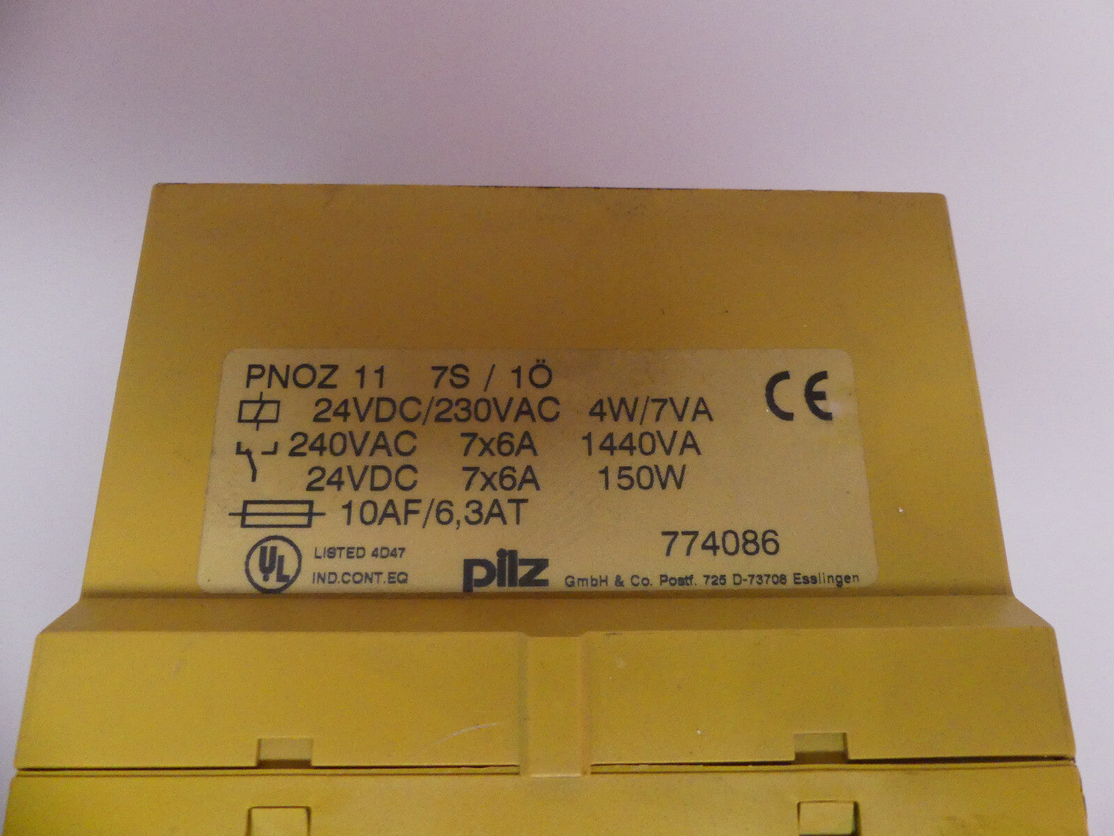 PILZ PNOZ 11 774086