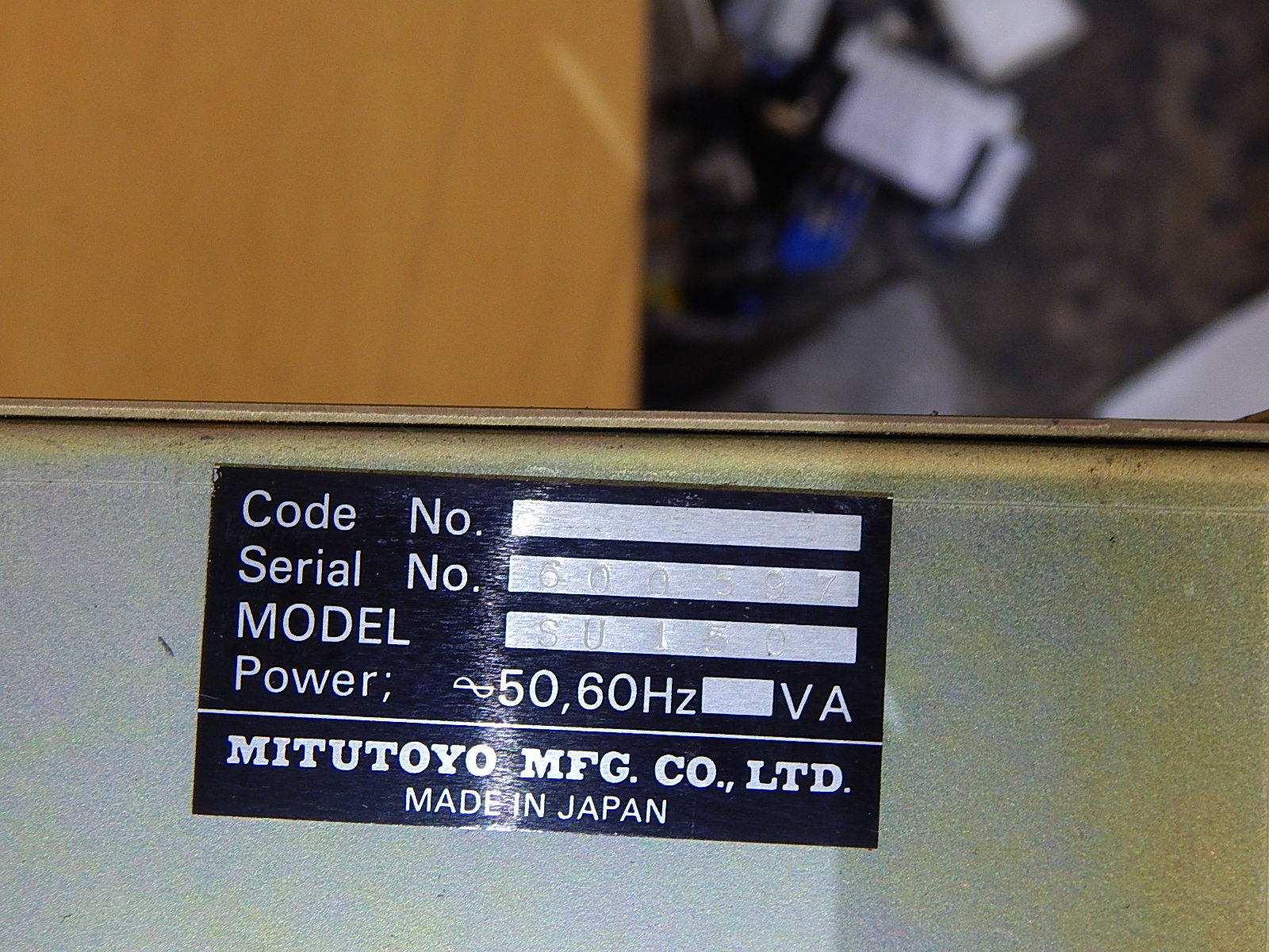 Mitutoyo SU150 S.Nr.600597 Servo Unit Used