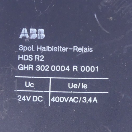 ABB HDS R2 Halbleiter Relais