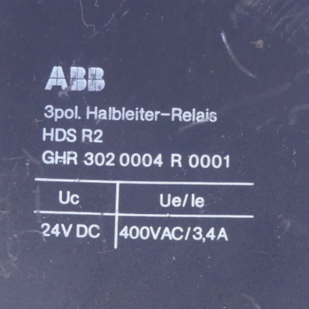 ABB HDS R2 Halbleiter Relais