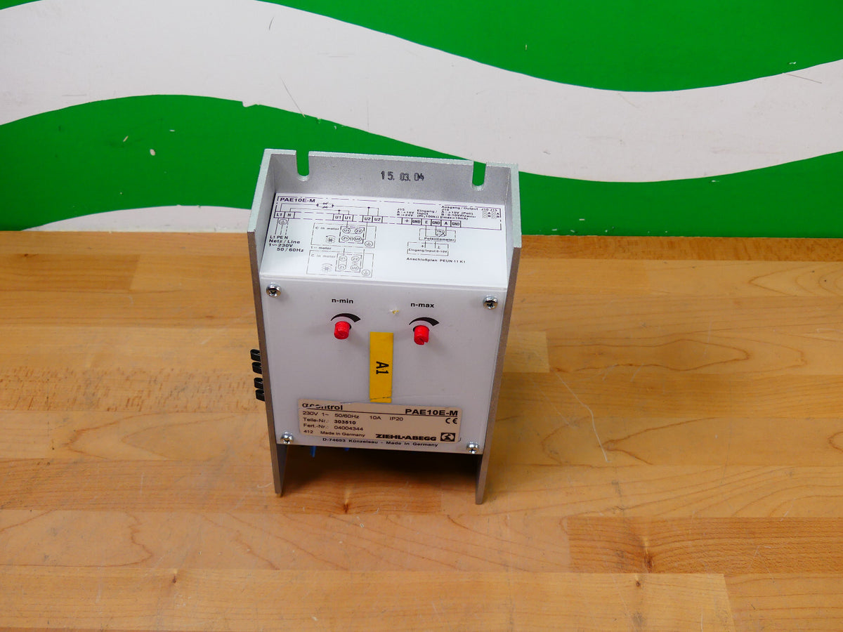 ZIEHL-ABEGG Acontrol PAE10E-M Drehzahlregler 303510