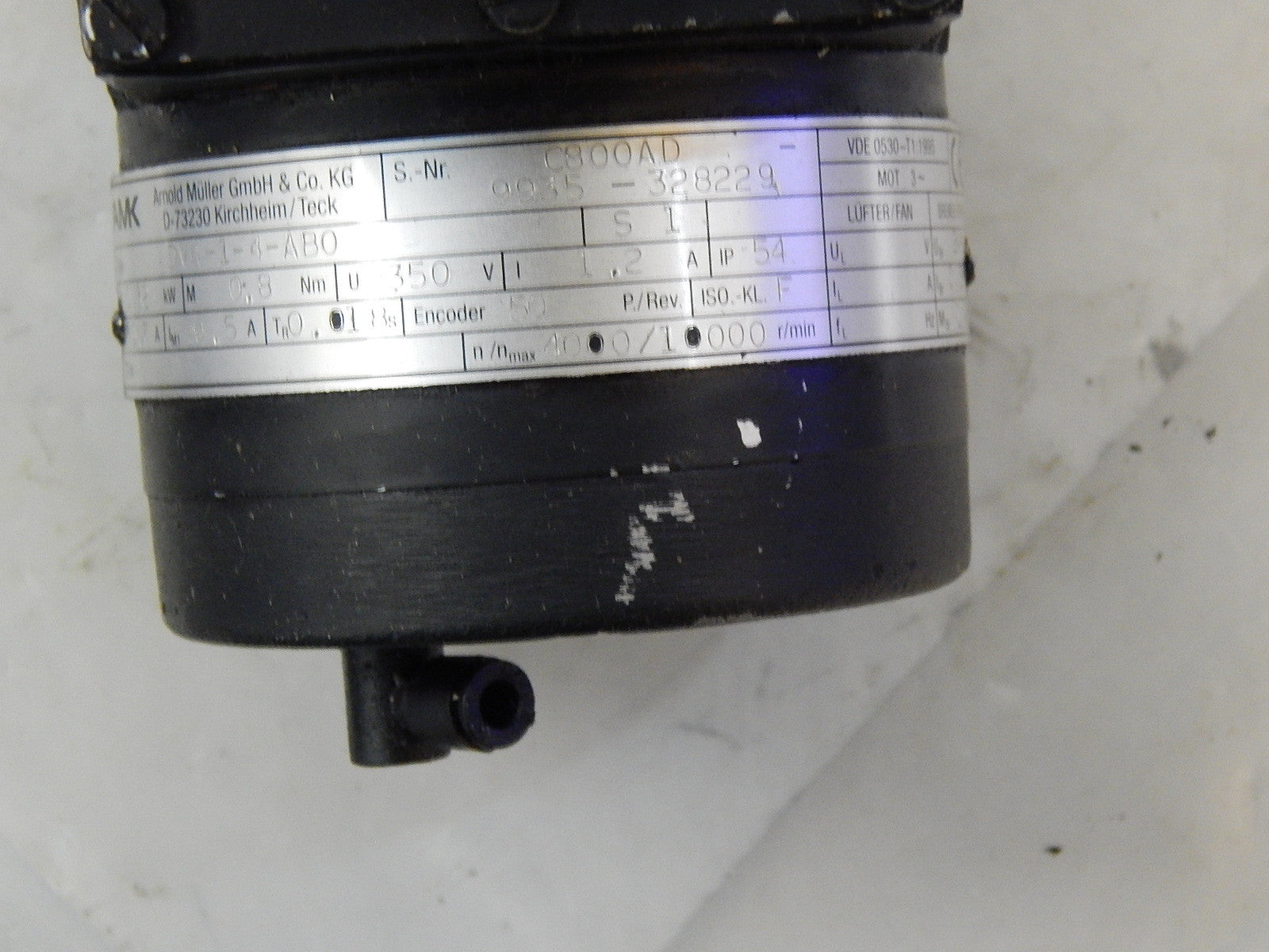 AMK  DV414AB0 AMK Servomotor DV4-1-4-AB0  Used