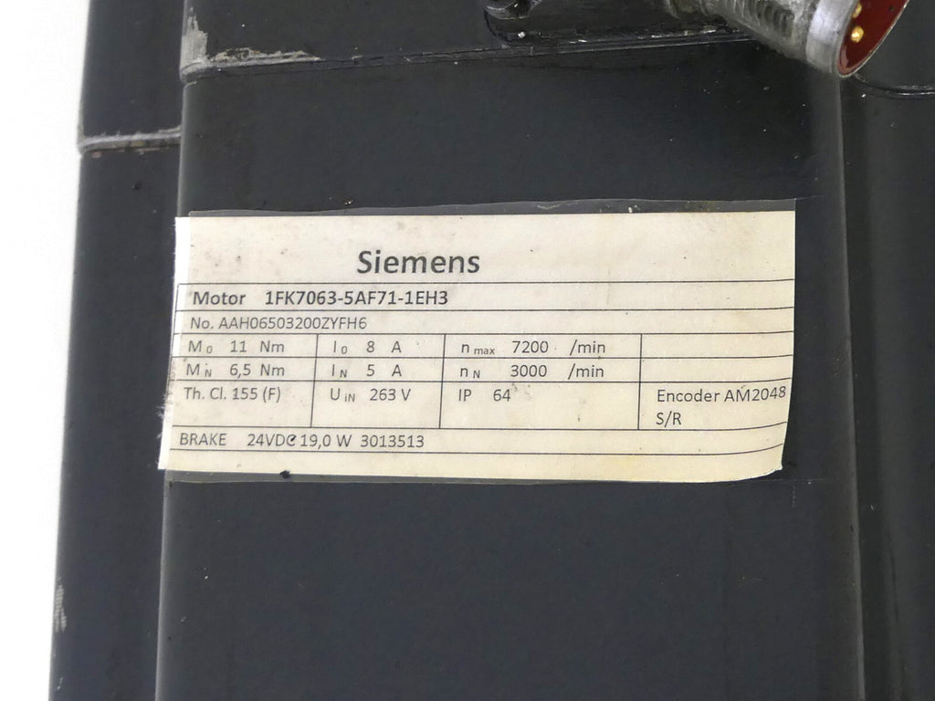 Siemens  1FK7063-5AF71-1EH3