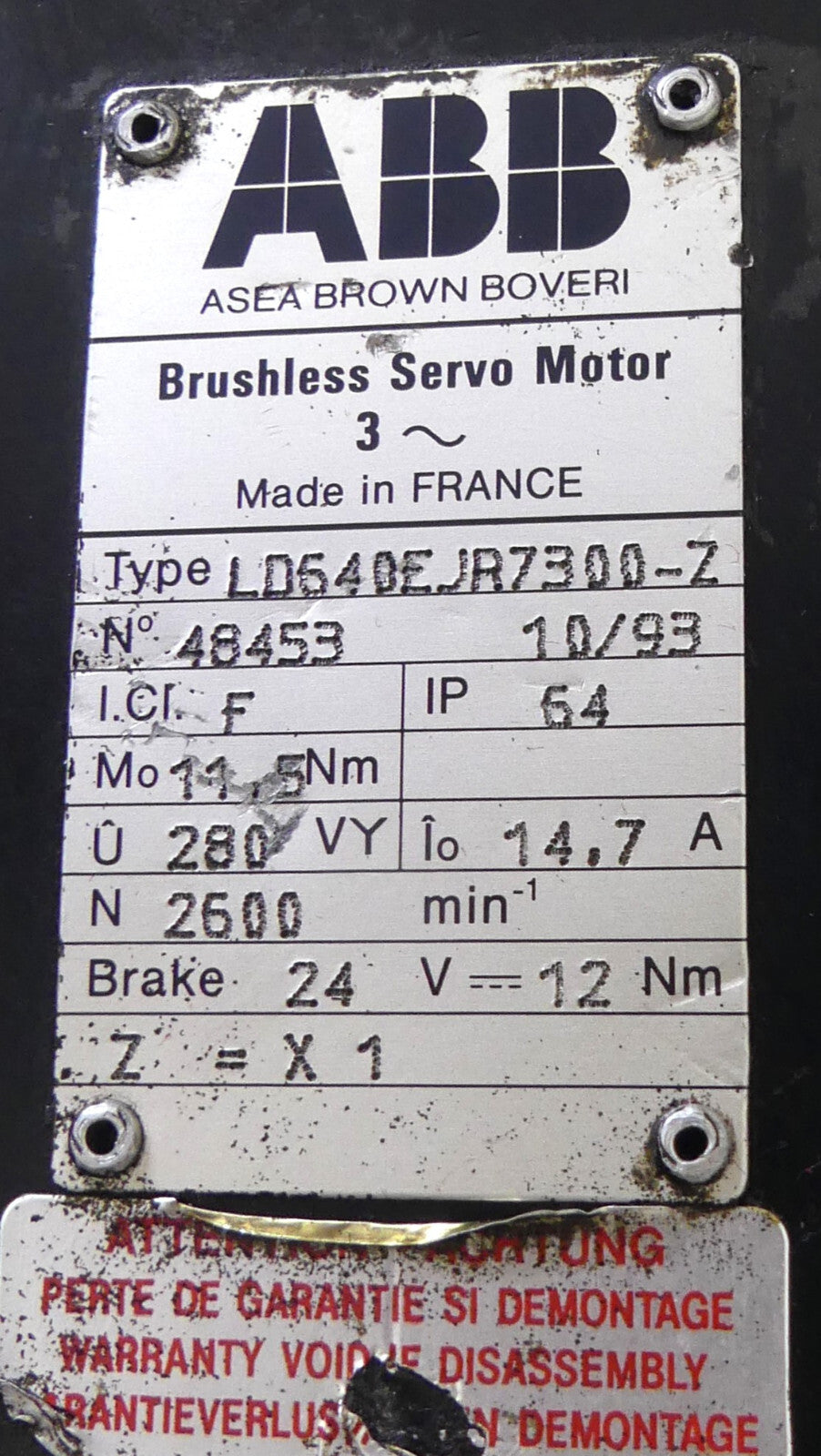 ABB LD540EJR7300-Z