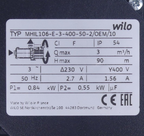 WILO MHIL106-E-3-400-50-2/OEM/10