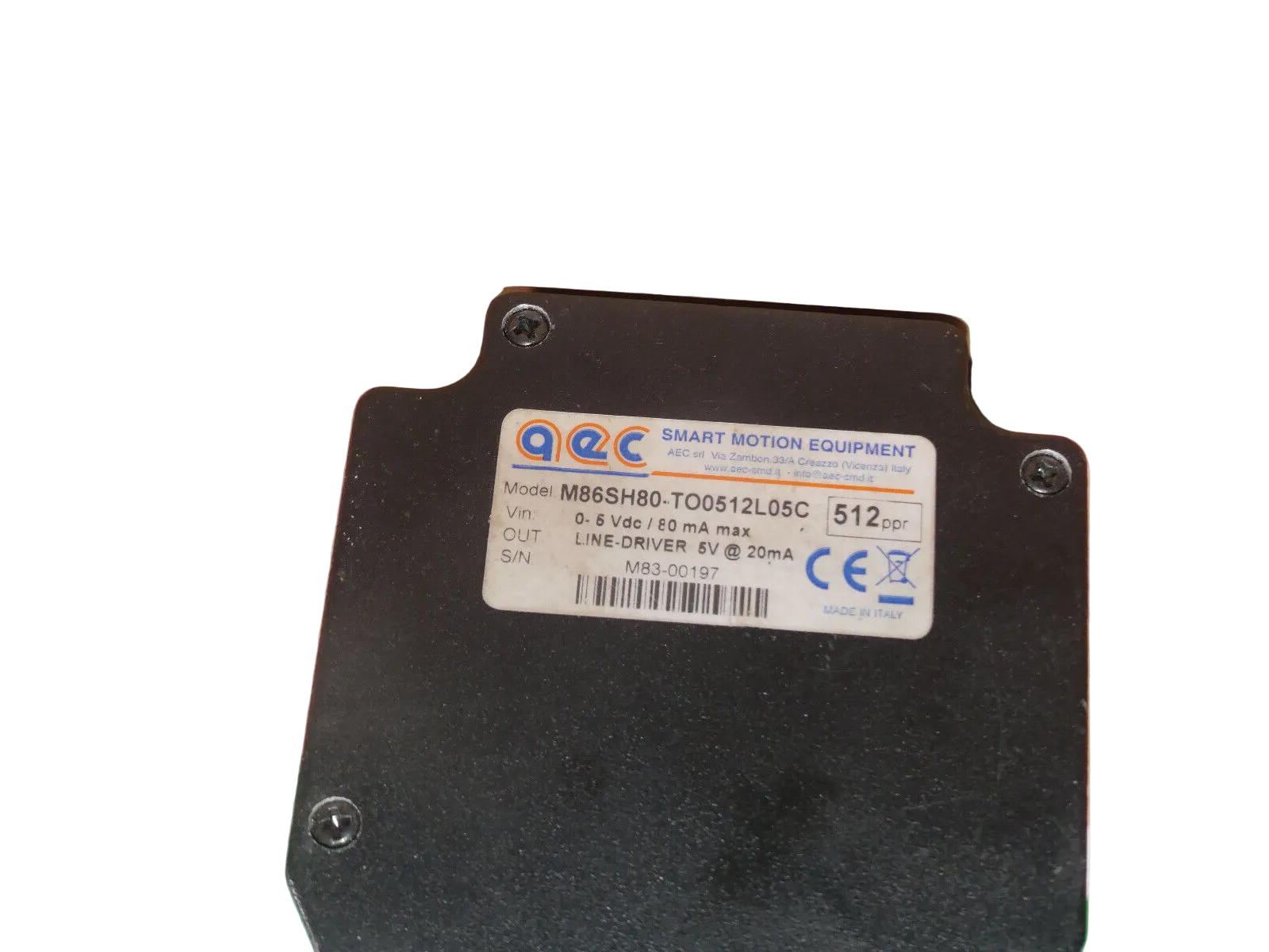 aec Smart Motion Equipment Servo Motor M86SH80-TO0512L05C