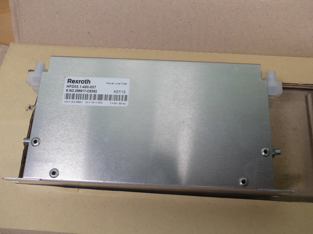 Rexroth Netzfilter NFD03.1-480-007  R911286917 7A  480V AC