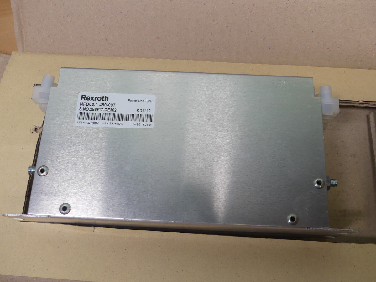 Rexroth Netzfilter NFD03.1-480-007  R911286917 7A  480V AC