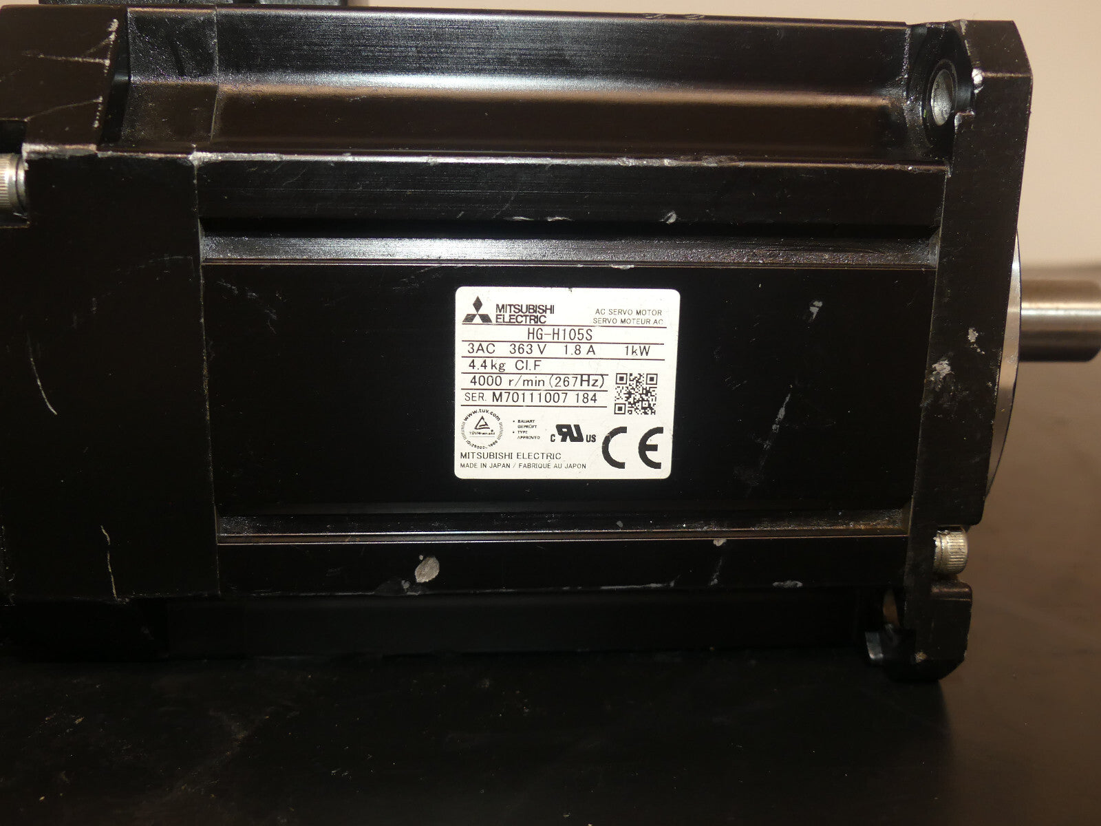 Mitsubishi Servo Motor HG-H105S  HGH105S used s.Bilder