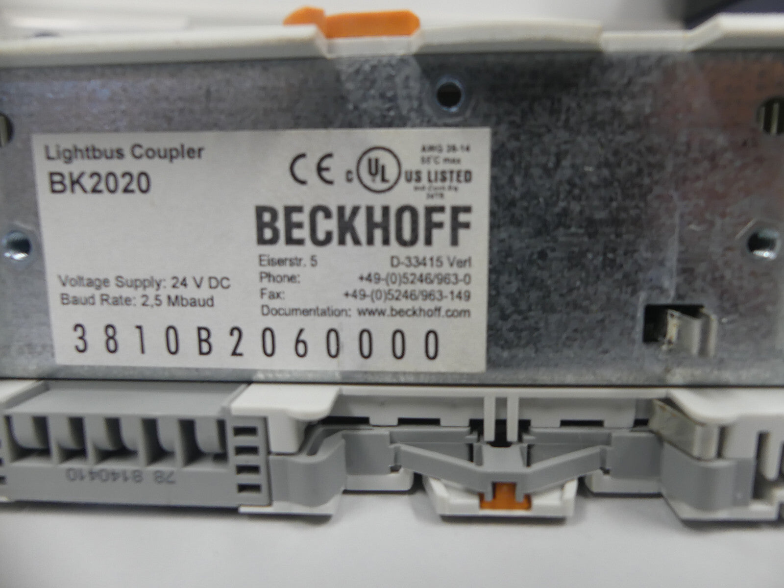 Beckhoff BK2020