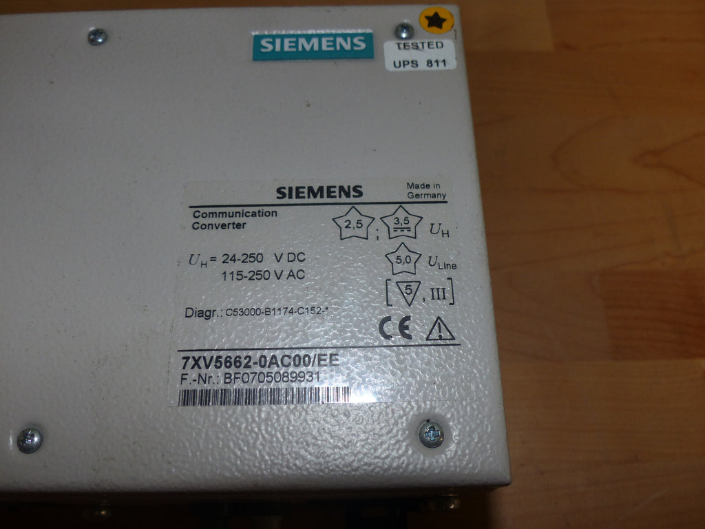 Siemens Communication Converter 7XV5662-0AC00/EE used