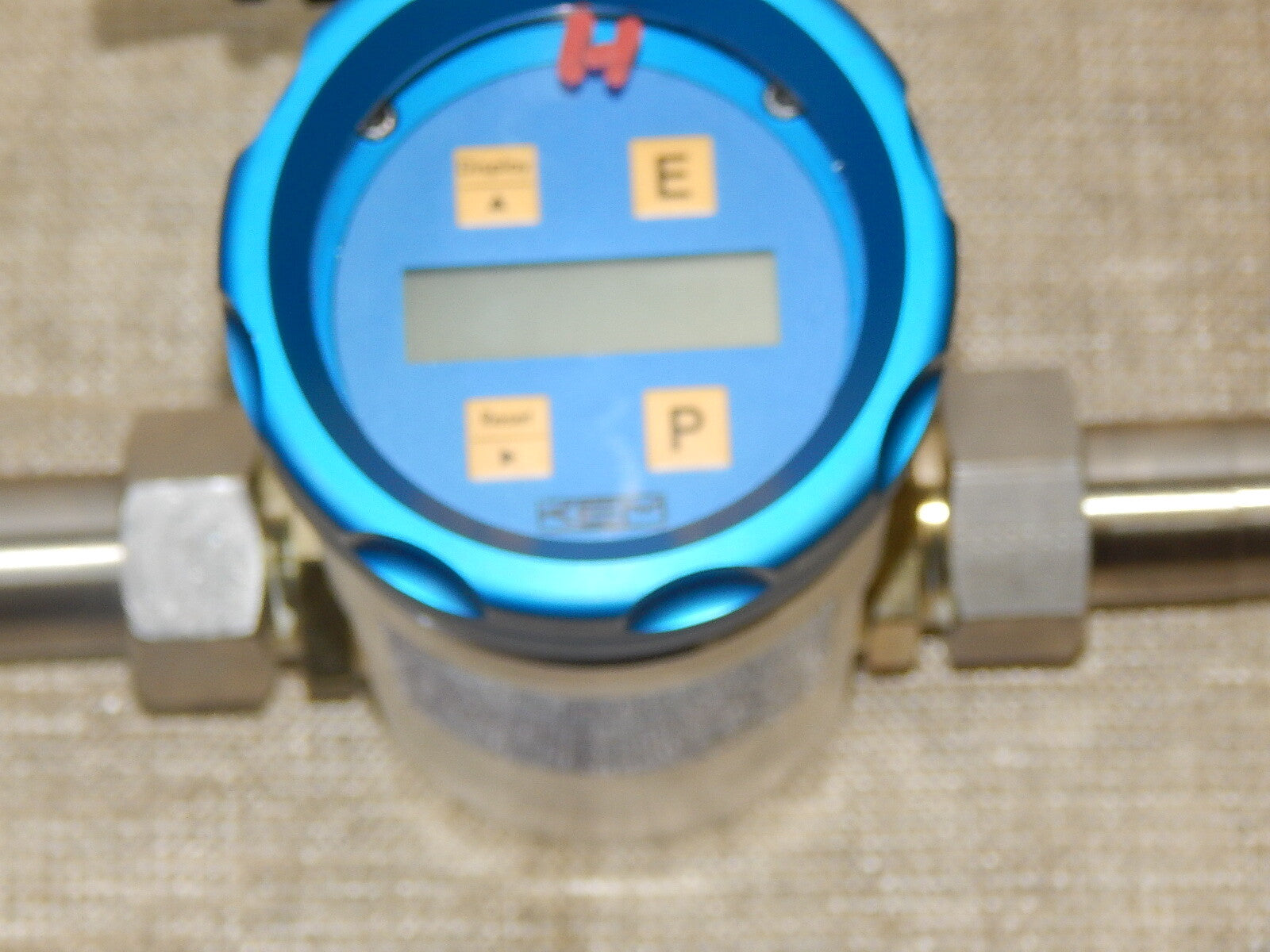 KEM Küppers TGM 025.0-STD-E.PN10-1A Thermischer Gas-Massenmesser 24V DC used 