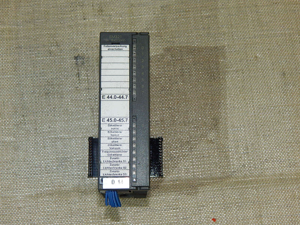 Siemens simatic S7-300 SM321  6ES7 321-1BH02-0AA0  E-Stand:01
