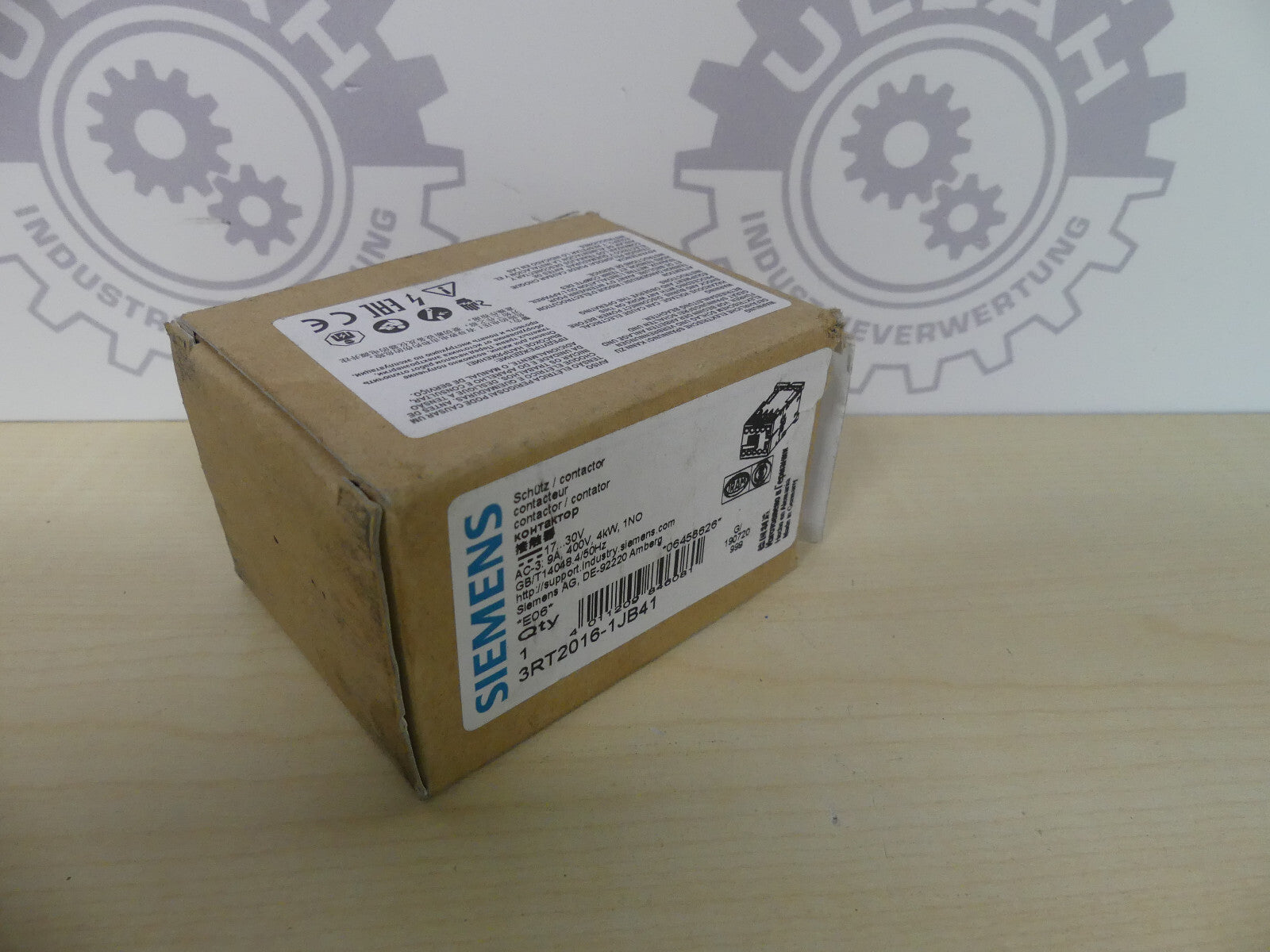 SIEMENS 3RT2016-1JB41, NEUWERTIG