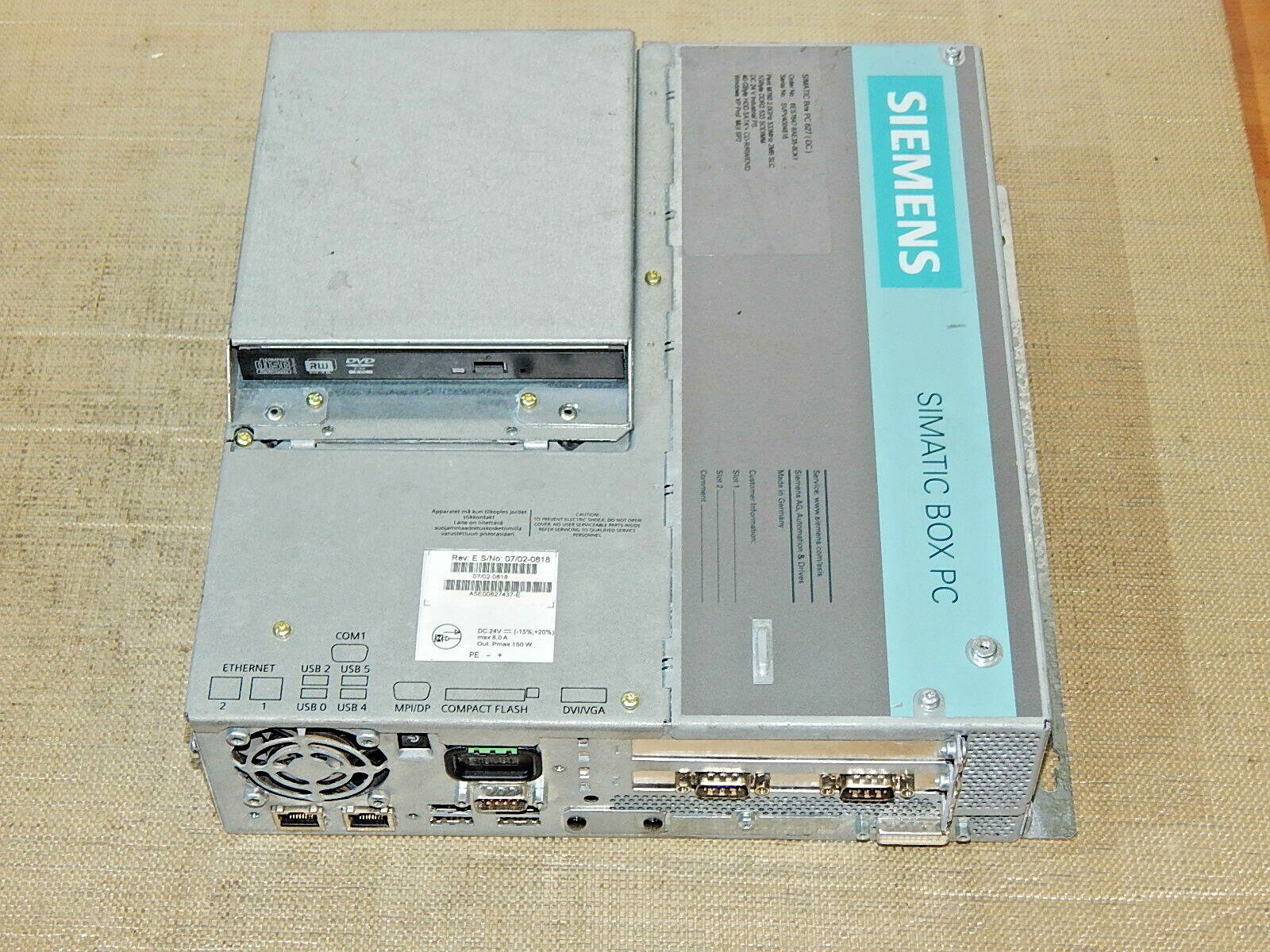 Siemens Simatic Box PC 627 (DC)  6ES7647-6AE35-0CK1 Ungerüft
