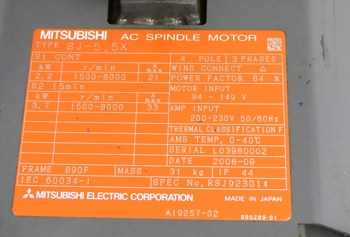 Mitsubishi SJ-5.5X (defekt,beschädigt)