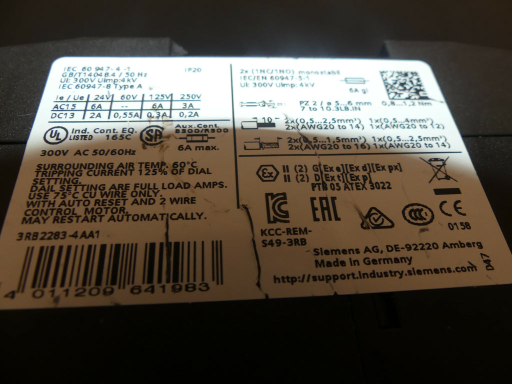 Siemens 3RB2283-4AA1