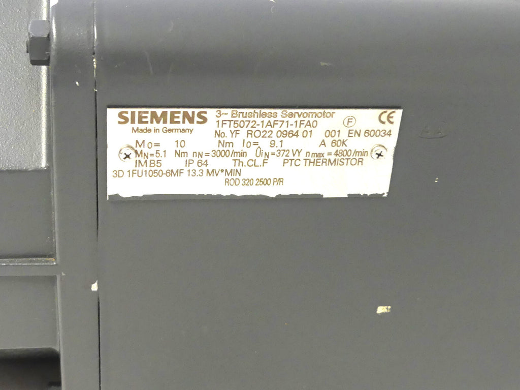 SIEMENS 1FT5072-1AF71-1FA0