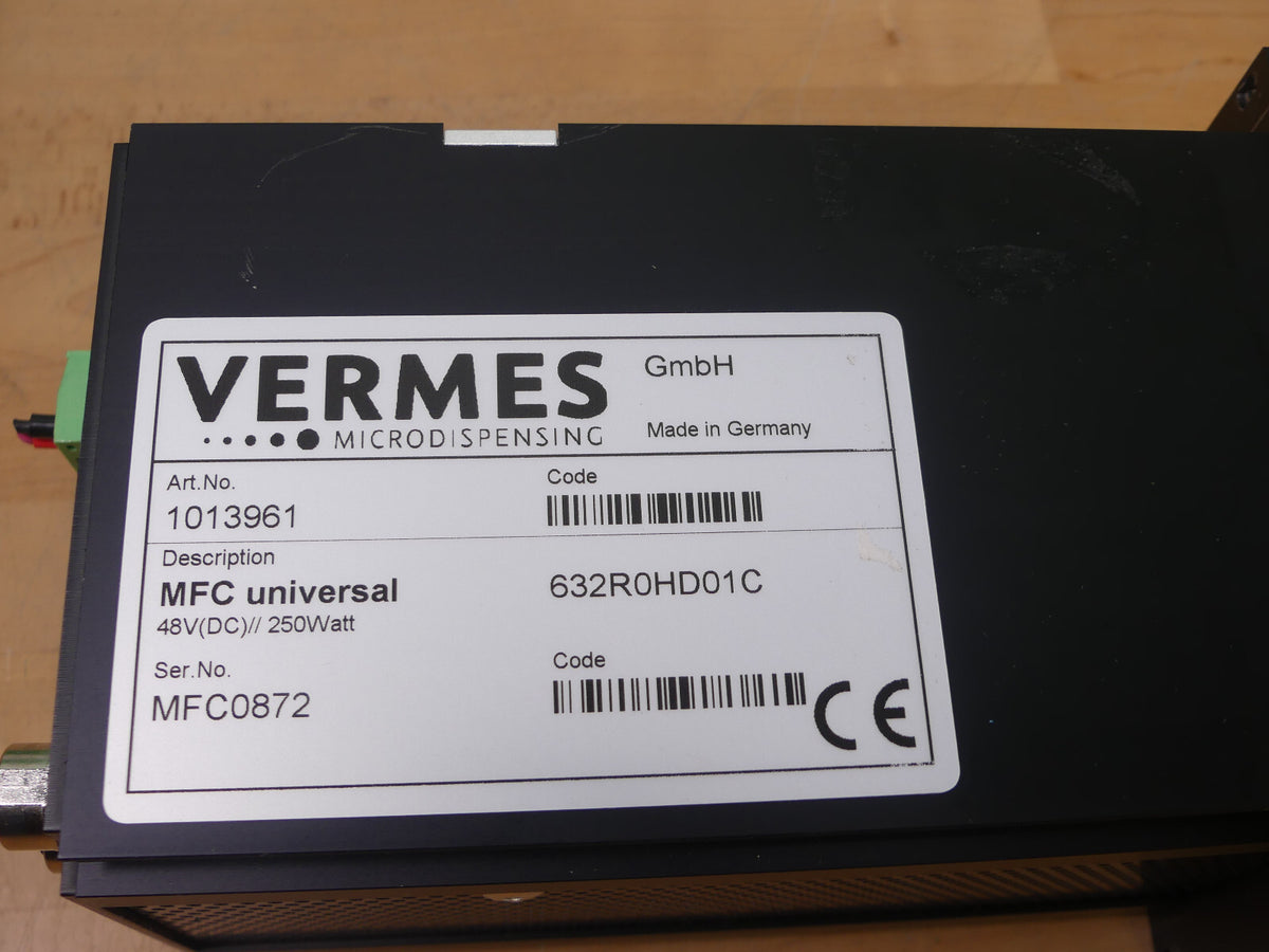 VERMES MICRODISPENSING  MFC UNIVERSAL  MFC UNIVERSAL