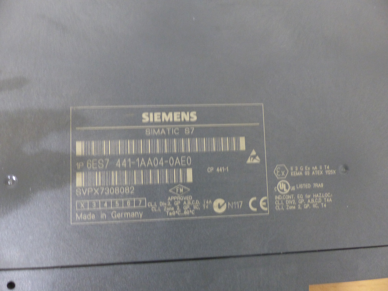 SIEMENS SIMATIC S7 1P 6ES7 441-1AA04-0AE0