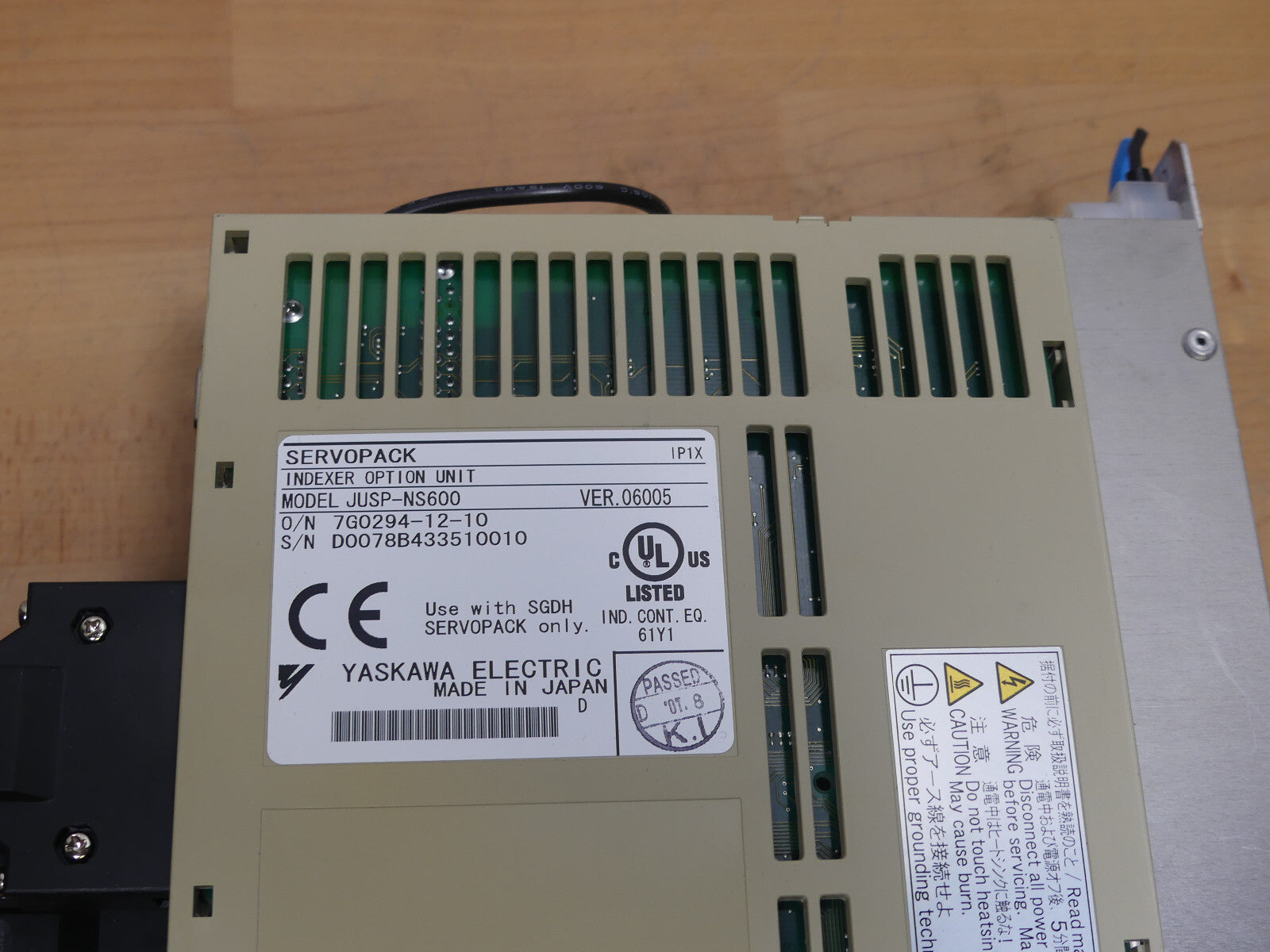Omron SGDH-01AE-0Y + JUSP-NS600