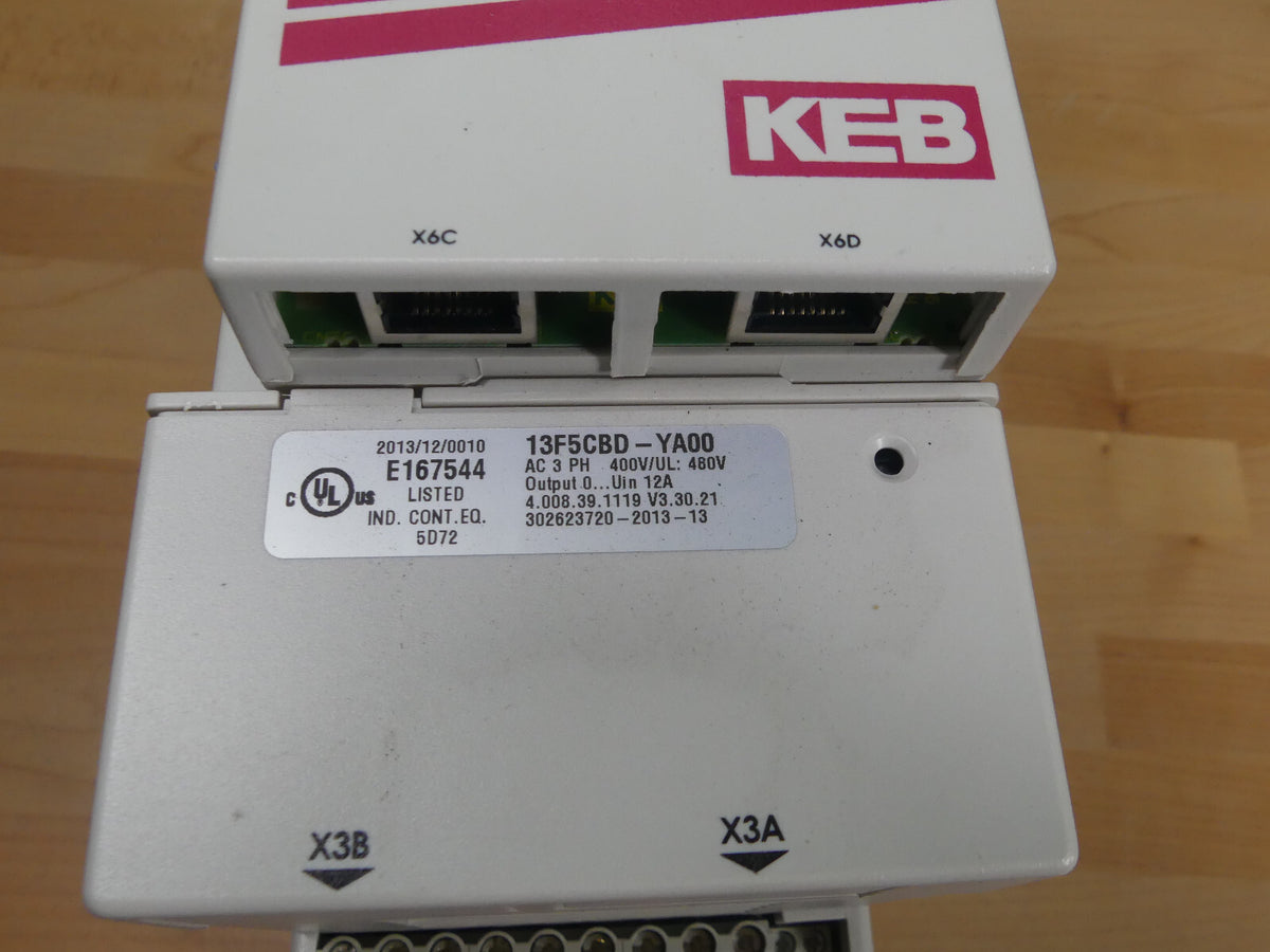 Homag KEB F5 13F5CBD-YA00 Frequenzumrichter  5,5kW used