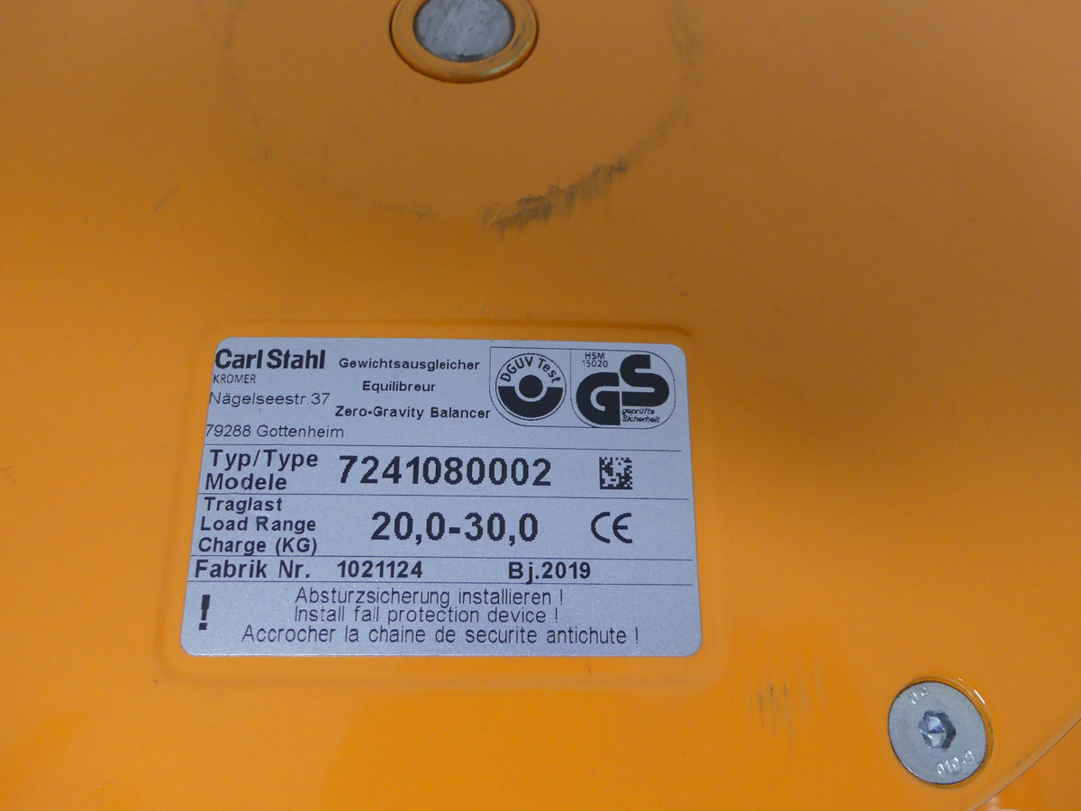 CARL STAHL Federzug Gewichtsausgleich 7241080002 B.j 2019